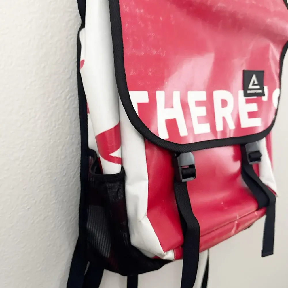 RAREFORM | Brooklyn Backpack Eco-friendly Recycled‎ Repurposed Billboard Bag